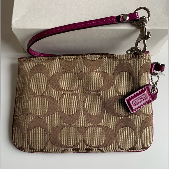 Brand new, w/box Coach Wristlet. - Picture 2 of 3